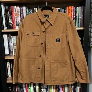 L. C. King brown duck chore jacket Medium